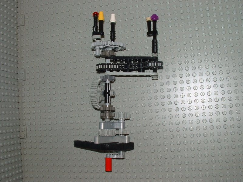 Orrery Based on the Inside-Out Differential